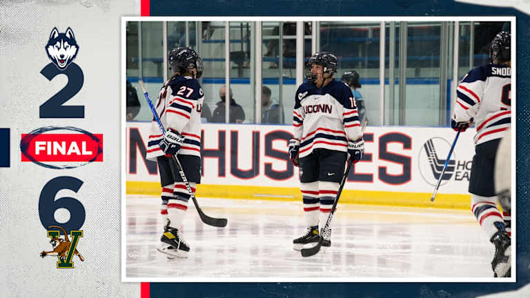 Women’s Hockey: Vermont Vrooms To Victory Over UConn